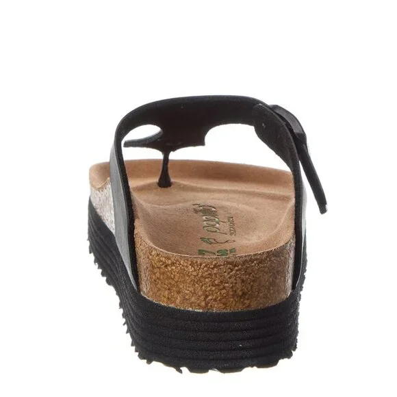 NEW NWT Birkenstock - Papillio Gizeh Platform Vegan Black - 2 Sizes Available - Picture 14 of 16